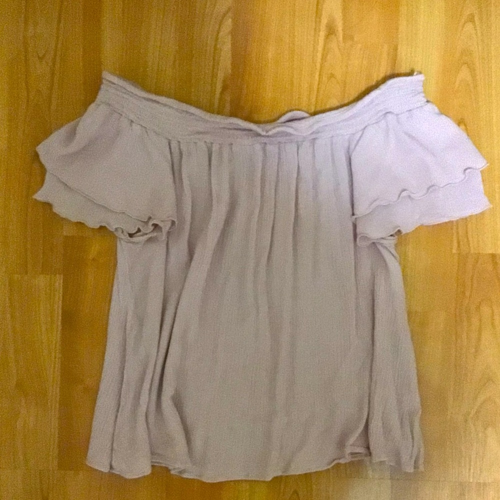 Babypink off the shoulder top
